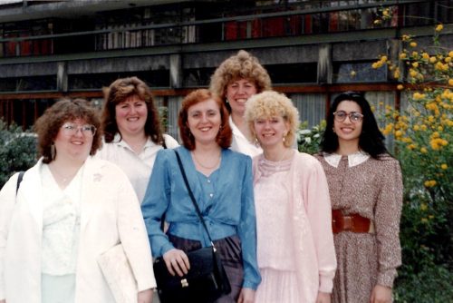 At Joan and Todd's wedding