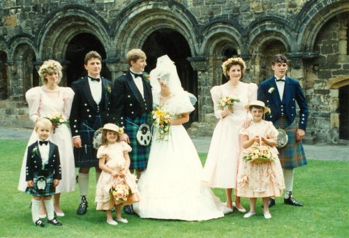 Wedding of Clifford and Julie Herbertson