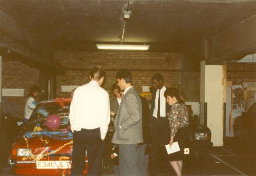 Doing up the Quesne's honeymoon car