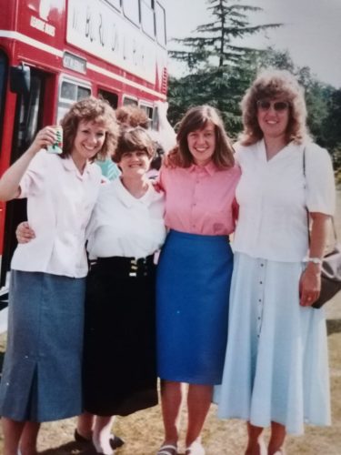Fiona Martin, Jackie Brooks, Sally Carter, Margaret Parker