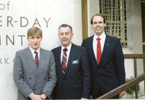 Clifford Herbertson, Senior Missionary, Bishop Willmott