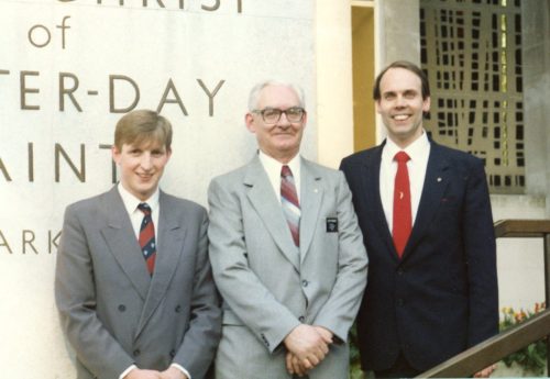 Clifford Herbertson, Senior Missionary, Bishop Willmott