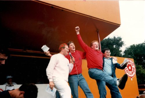 Clifford and Rex with Eddie the Eagle - Kids Count