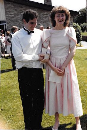 Peter Doran and Melanie